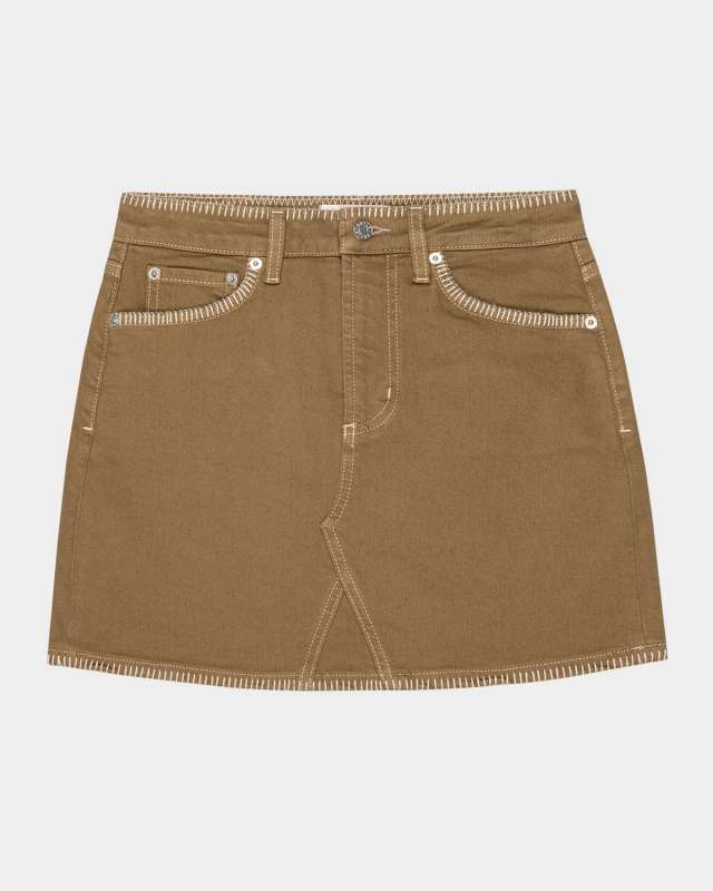Laurel Embroidered Mini Skirt